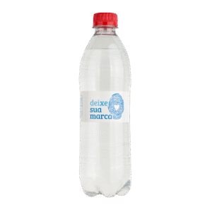 510ml CRYSTAL PREMIUM GAS TAMPA VERMELHA PERSONALIZADA