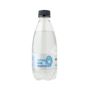 350ml FONTAGUA GAS TAMPA PRETA PERSONALIZADA
